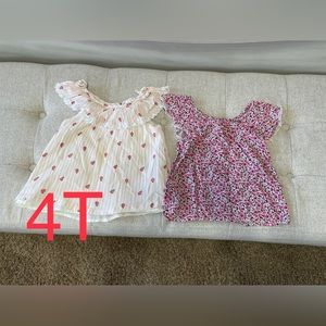 4T girls blouse shirts
